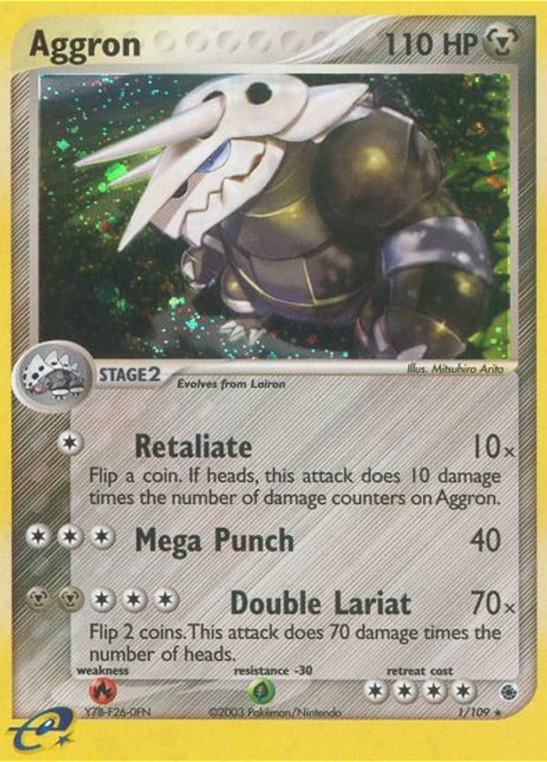 Aggron – Ruby & Sapphire