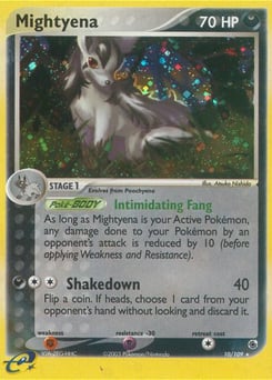 Mightyena – Rare Holo