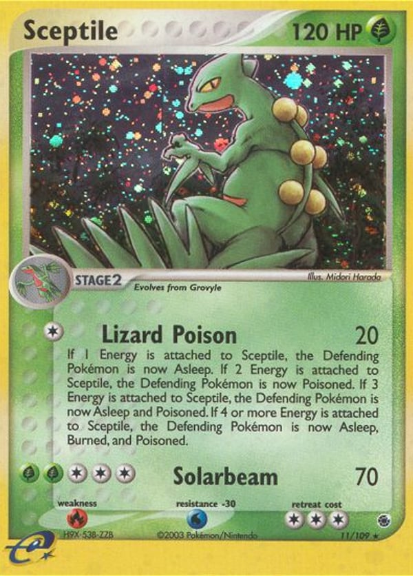 Sceptile – Ruby & Sapphire
