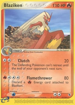Blaziken – Rare – Ruby & Sapphire