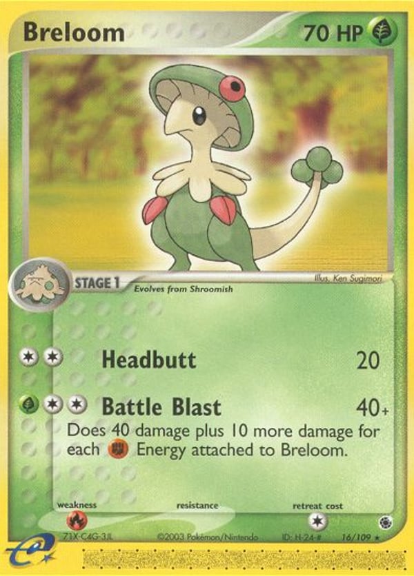 Breloom – Ruby & Sapphire