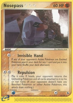 Nosepass – Rare – Ruby & Sapphire