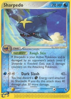 Sharpedo – Rare