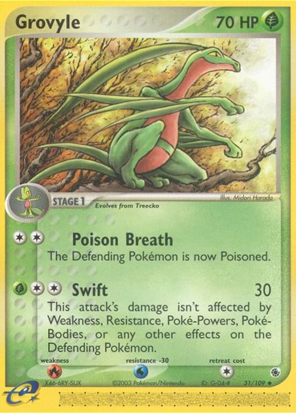 Grovyle – Ruby & Sapphire
