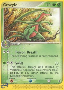 Grovyle – Uncommon – Ruby & Sapphire