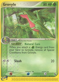 Grovyle – Uncommon – Ruby & Sapphire