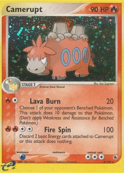 Camerupt – Rare Holo