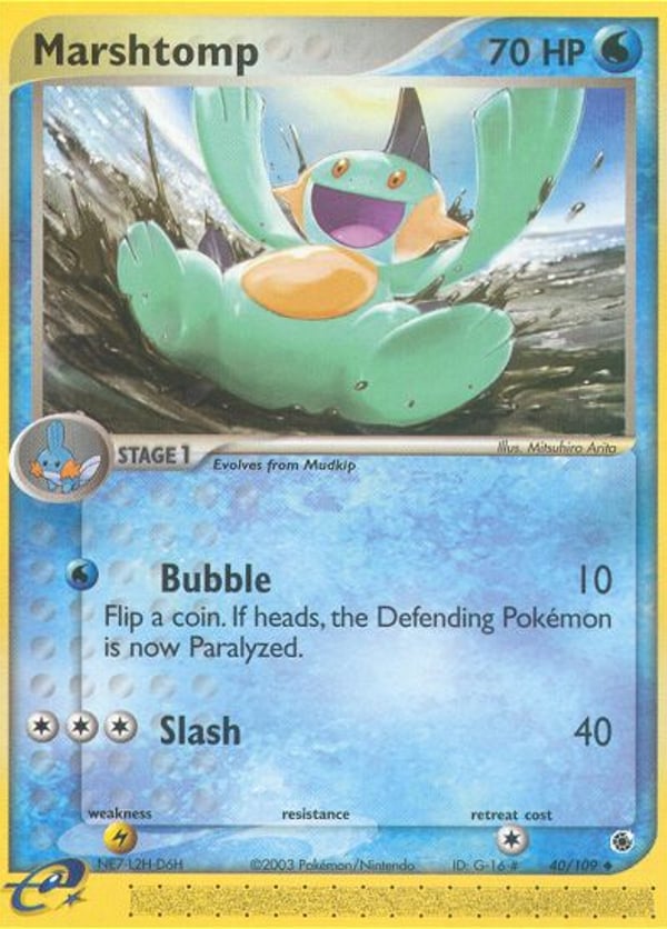 Marshtomp – Uncommon – Ruby & Sapphire