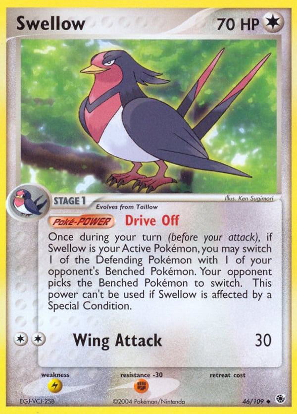 Swellow – Ruby & Sapphire