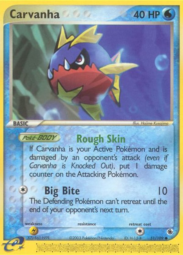 Carvanha – Ruby & Sapphire