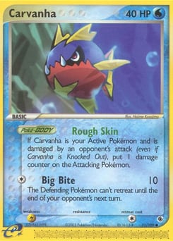 Carvanha – Common – Ruby & Sapphire