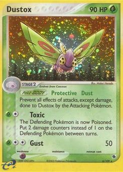 Dustox – Rare Holo – Ruby & Sapphire