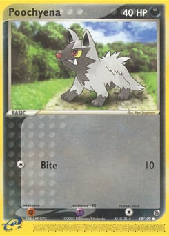 Poochyena – Common – Ruby & Sapphire
