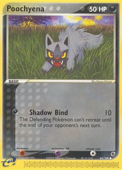 Poochyena – Common – Ruby & Sapphire