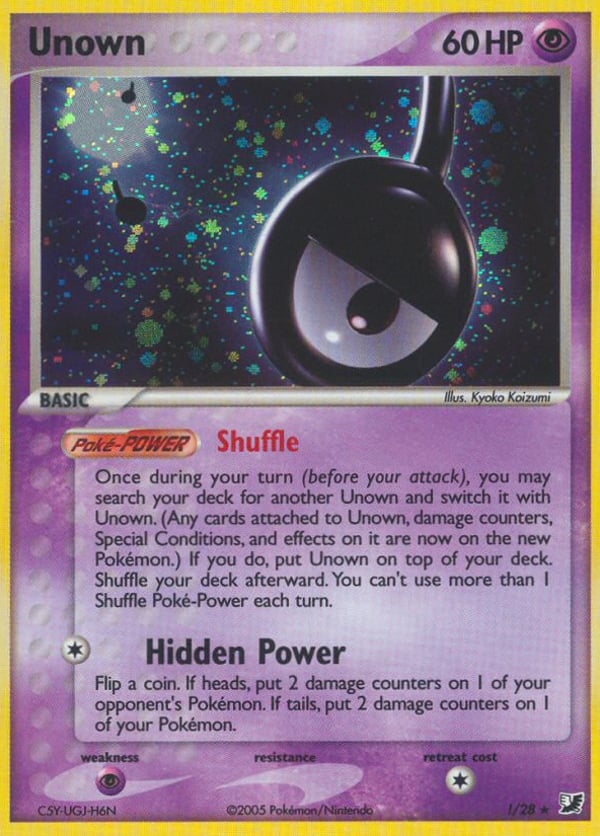 Unown – Unseen Forces