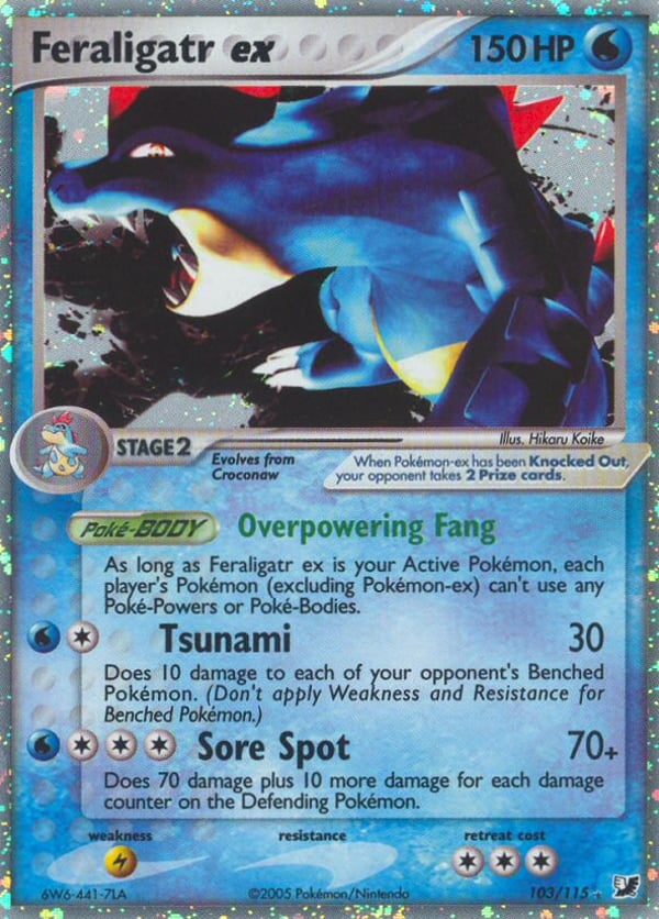 Feraligatr ex – Unseen Forces