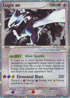 Lugia ex – Rare Holo EX – Unseen Forces