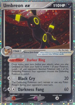 Umbreon ex – Rare Holo EX – Unseen Forces