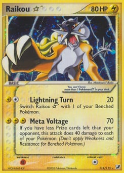 Raikou ★ – Rare Holo Star
