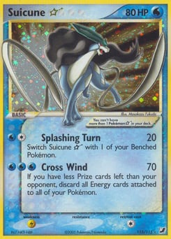 Suicune ★ – Rare Holo Star – Unseen Forces