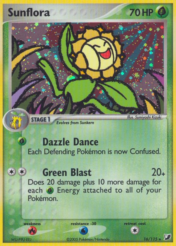 Sunflora – Rare Holo – Unseen Forces