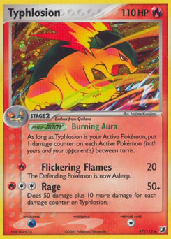 Typhlosion – Rare Holo – Unseen Forces
