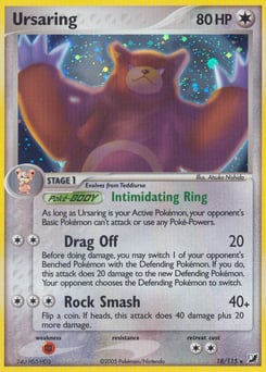 Ursaring – Rare Holo – Unseen Forces