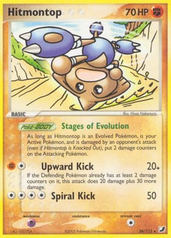 Hitmontop – Rare – Unseen Forces