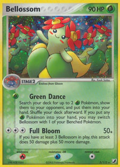 Bellossom – Rare Holo – Unseen Forces