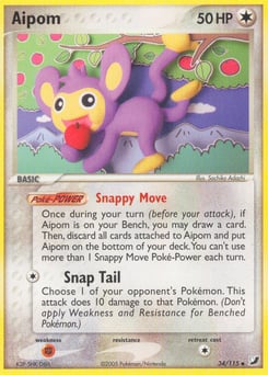 Aipom – Uncommon – Unseen Forces