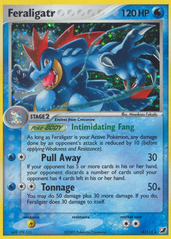 Feraligatr – Rare Holo – Unseen Forces