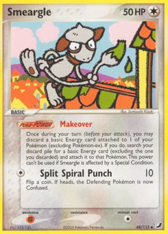 Smeargle – Uncommon – Unseen Forces