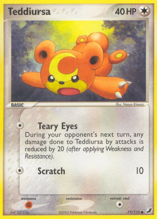 Teddiursa – Common – Unseen Forces