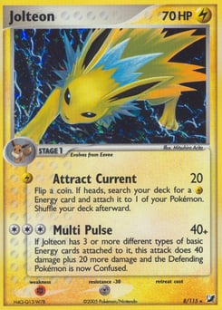 Jolteon – Rare Holo – Unseen Forces