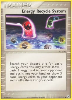 Energy Recycle System – Uncommon