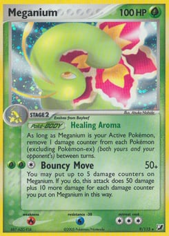 Meganium – Rare Holo – Unseen Forces
