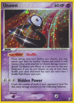 Unown – Rare – Unseen Forces