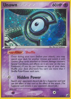 Unown – Rare – Unseen Forces