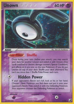 Unown – Rare – Unseen Forces