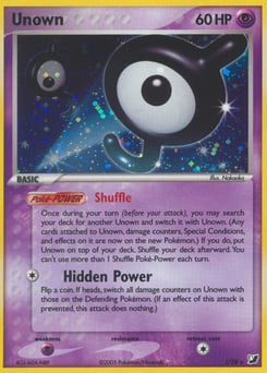 Unown – Rare – Unseen Forces
