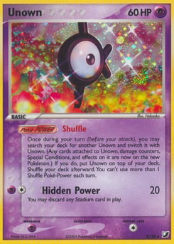 Unown – Rare – Unseen Forces