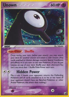 Unown – Rare – Unseen Forces
