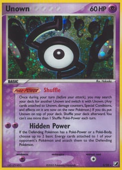 Unown – Rare – Unseen Forces