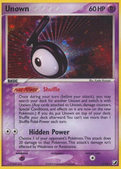 Unown – Rare – Unseen Forces
