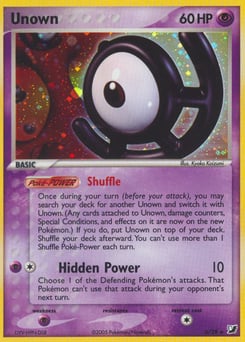 Unown – Rare – Unseen Forces