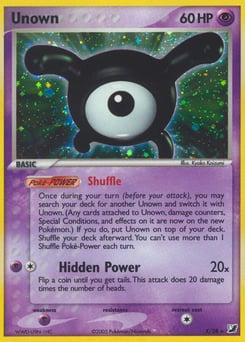 Unown – Rare – Unseen Forces