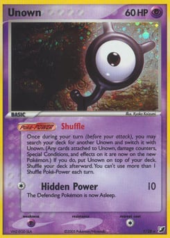 Unown – Rare – Unseen Forces