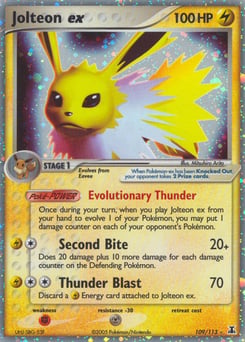 Jolteon ex – Rare Holo EX – Delta Species