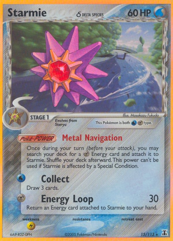 Starmie δ – Rare Holo – Delta Species