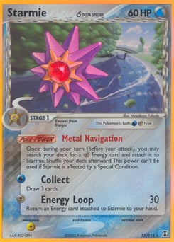 Starmie δ – Rare Holo – Delta Species